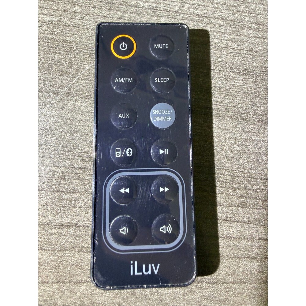iLuv i277 Replacement Remote Control iPod Dock Clock Radio AM FM AUX